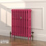 CI-SH745-PNK-LG-LS03 - Shelbourne Pink 3 Column Victorian Cast Iron Radiator H745mm x W341mm CI-SH745-PNK-LG-LS03 - Shelbourne Pink 3 Column Victorian Cast Iron Radiator H745mm x W341mm